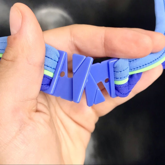 Vintage Christina one piece swimsuit made in Canada blue sports bathing suit - Picture 4 of 7